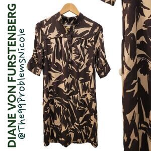 DVF Diane von Furstenberg Silk Dress with pockets